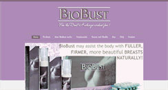 Desktop Screenshot of biobust.co.za