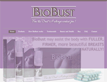 Tablet Screenshot of biobust.co.za